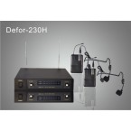 安度 Arttoo Defor-230H VHF雙通道無(wú)線(xiàn)話(huà)筒