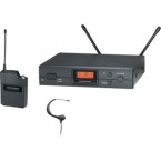 鐵三角 Audio-Technica ATW-2193aD 黑色無線頭戴式麥克風(fēng)